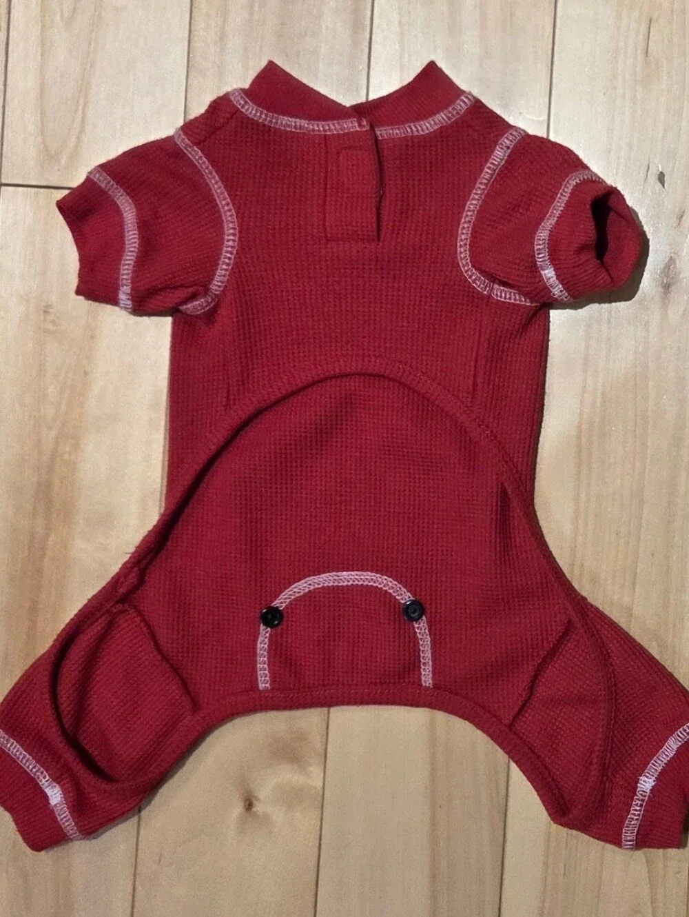 Fab Dog 'Good In Bed' Red Dog Pajamas (XS)